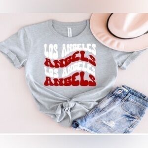 LA Angels Wavy Tee